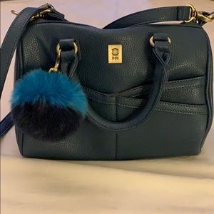 Brooklyn Industries Blue Vegan Leather Bag